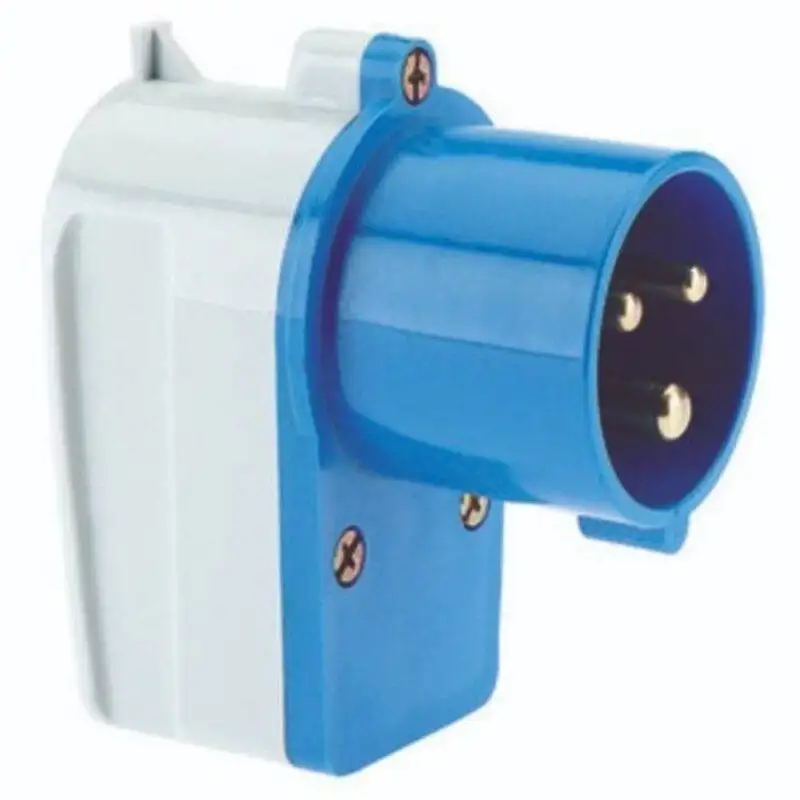 231 16A 3 PIN NEPTUNE BALS ANGLED PLUG IP44