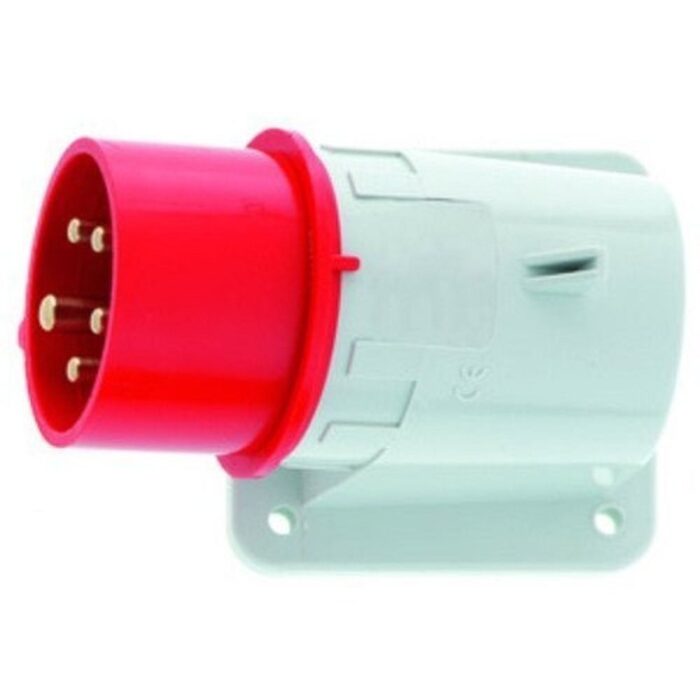 BALS 2612 16A 5 PIN WALL MOUNTED PLUG IP44 ( APPLIANCE INLET )