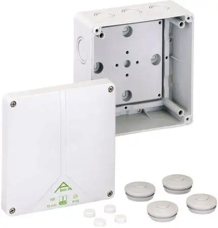 SPELSBERG WATERPROOF JUNCTION BOX IP65 110x110x67 MM